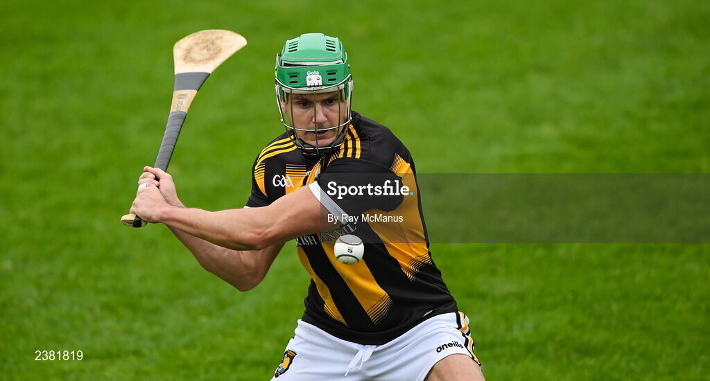 13 November 2022; David Lynch of Castletown Geoghegan during the AIB Leinster GAA Hurling Senior Club Championship Quarter-Final match between Shamrocks Ballyhale and Castletown Geoghegan at UPMC Nowlan Park in Kilkenny. Photo by Ray McManus/Sportsfile