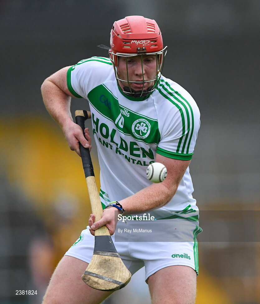 13 November 2022; Adrian Mullen of Shamrocks Ballyhale during the AIB Leinster GAA Hurling Senior Club Championship Quarter-Final match between Shamrocks Ballyhale and Castletown Geoghegan at UPMC Nowlan Park in Kilkenny. Photo by Ray McManus/Sportsfile