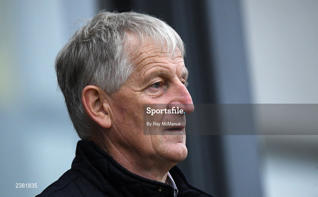 13 November 2022; Kilkenny GAA County Board Chairman Jimmy Walsh during the AIB Leinster GAA Hurling Senior Club Championship Quarter-Final match between Shamrocks Ballyhale and Castletown Geoghegan at UPMC Nowlan Park in Kilkenny. Photo by Ray McManus/Sportsfile
