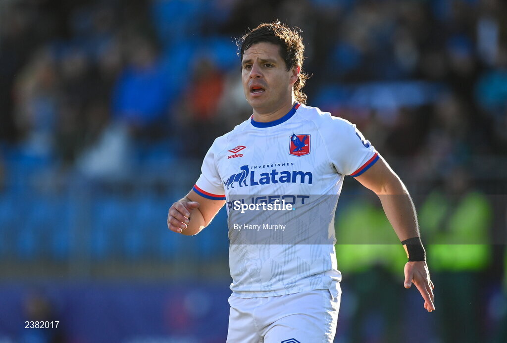 18 November 2022; Nicolás Herreros of Chile during the Bank of Ireland friendly match between Leinster and Chile at Energia Park in Dublin. Photo by Harry Murphy/Sportsfile