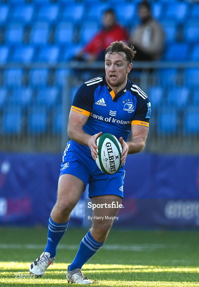 18 November 2022; Liam Turner of Leinster during the Bank of Ireland friendly match between Leinster and Chile at Energia Park in Dublin. Photo by Harry Murphy/Sportsfile