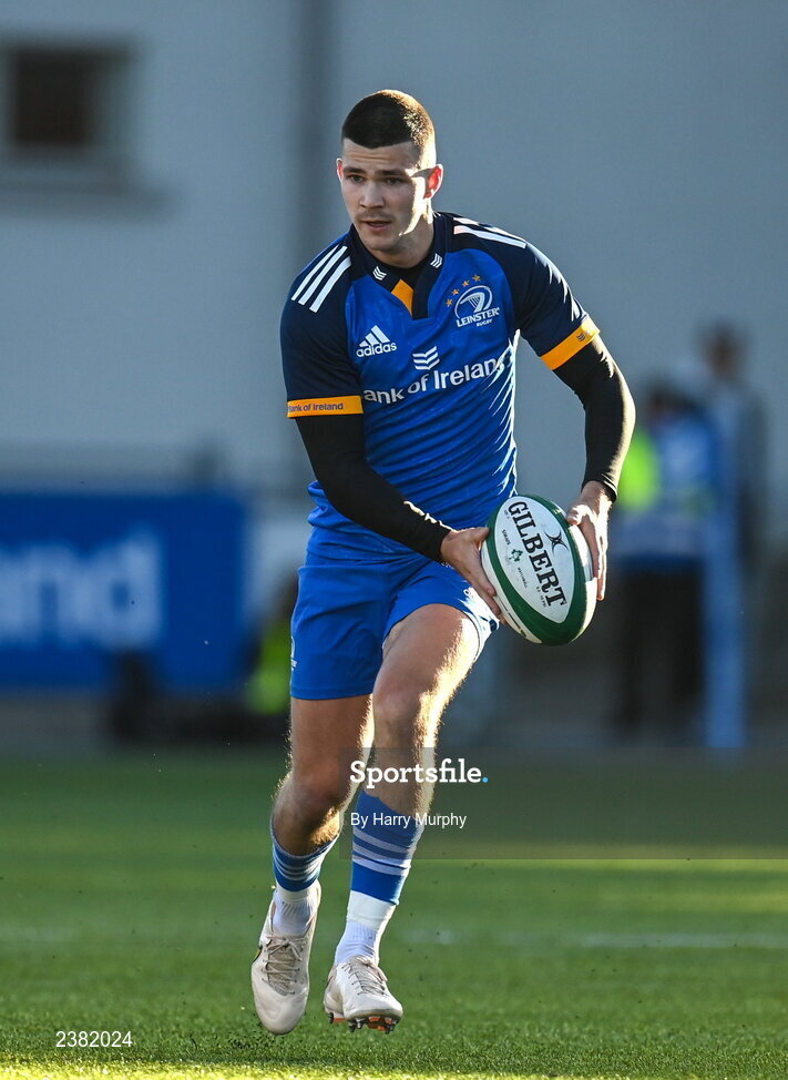 18 November 2022; Chris Cosgrave of Leinster during the Bank of Ireland friendly match between Leinster and Chile at Energia Park in Dublin. Photo by Harry Murphy/Sportsfile