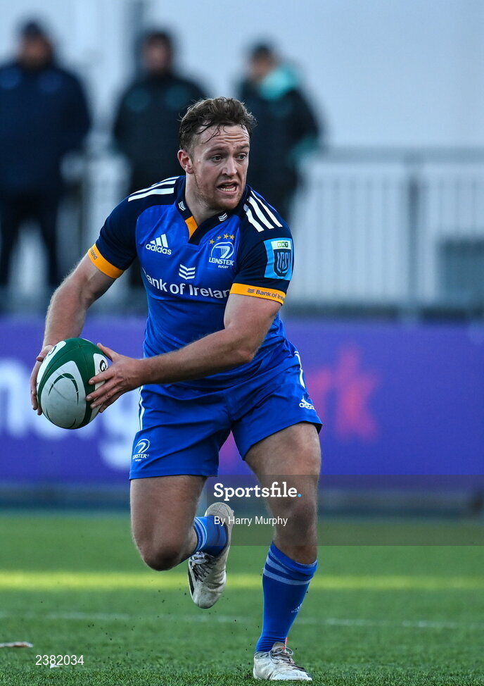 18 November 2022; Liam Turner of Leinster during the Bank of Ireland friendly match between Leinster and Chile at Energia Park in Dublin. Photo by Harry Murphy/Sportsfile