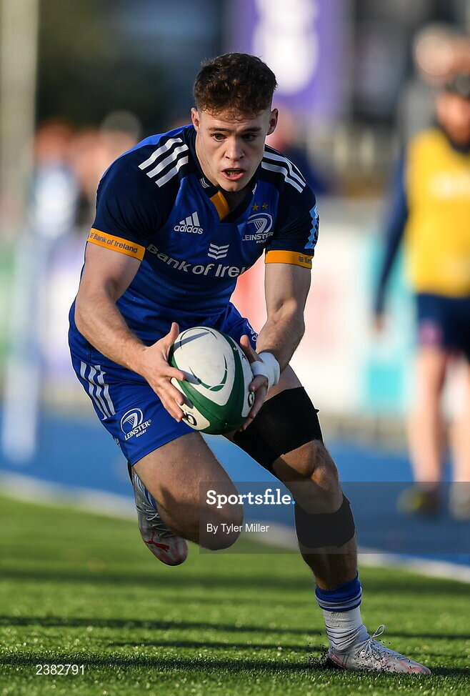 18 November 2022; Rob Russell of Leinster during the Bank of Ireland friendly match between Leinster and Chile at Energia Park in Dublin. Photo by Tyler Miller/Sportsfile