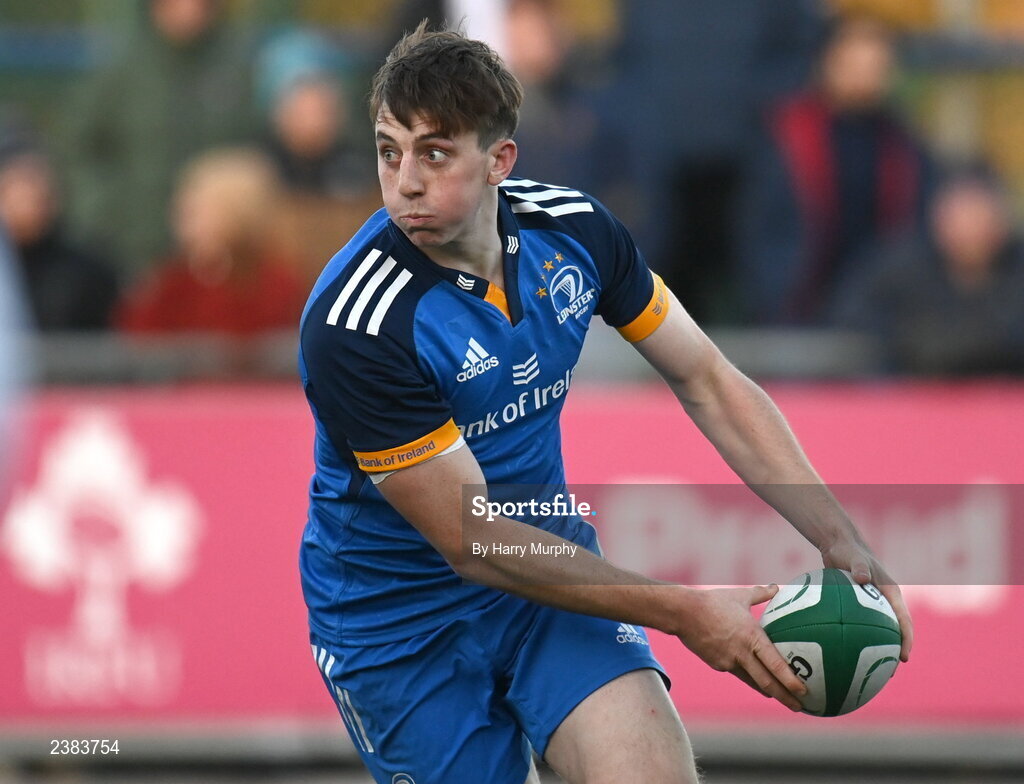 18 November 2022; Charlie Tector of Leinster during the Bank of Ireland friendly match between Leinster and Chile at Energia Park in Dublin. Photo by Harry Murphy/Sportsfile