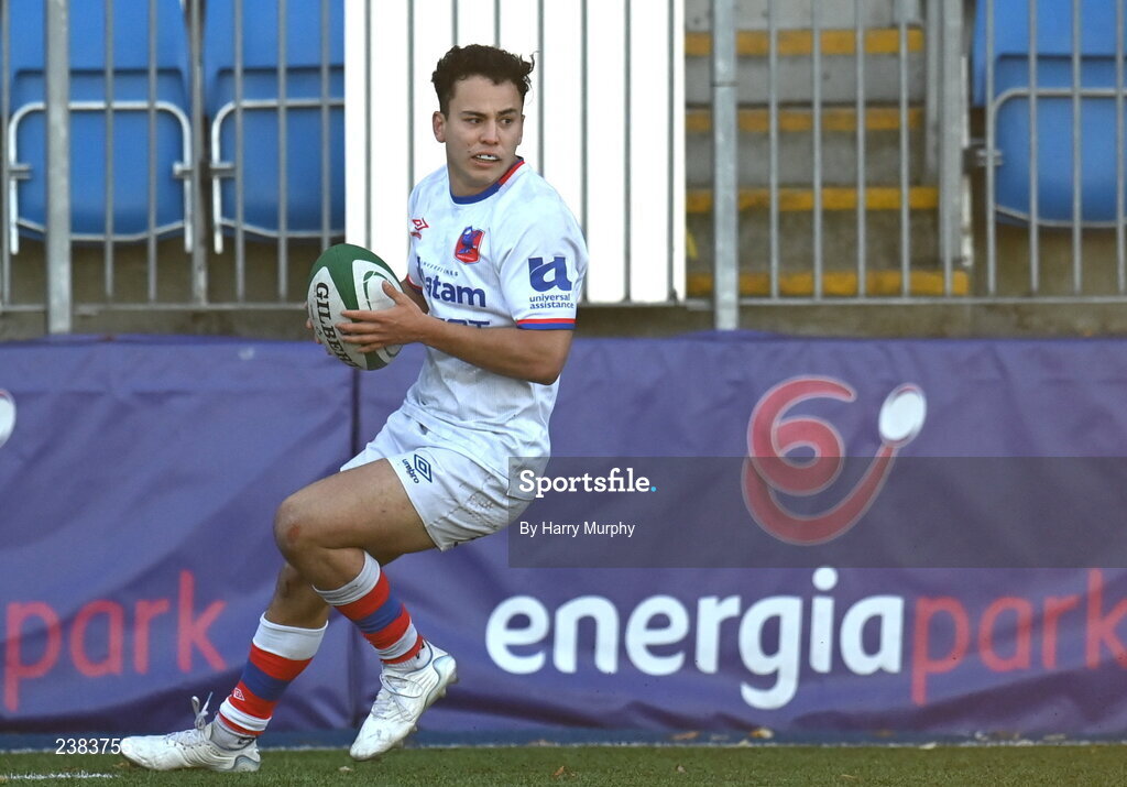 18 November 2022; Diego Warnken of Chile during the Bank of Ireland friendly match between Leinster and Chile at Energia Park in Dublin. Photo by Harry Murphy/Sportsfile