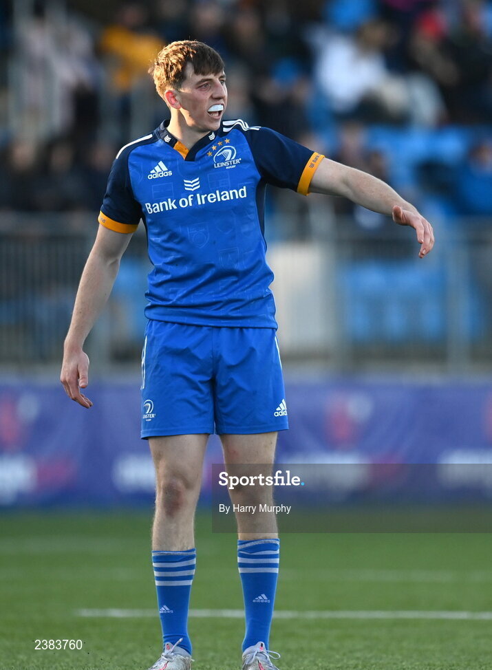 18 November 2022; Charlie Tector of Leinster during the Bank of Ireland friendly match between Leinster and Chile at Energia Park in Dublin. Photo by Harry Murphy/Sportsfile