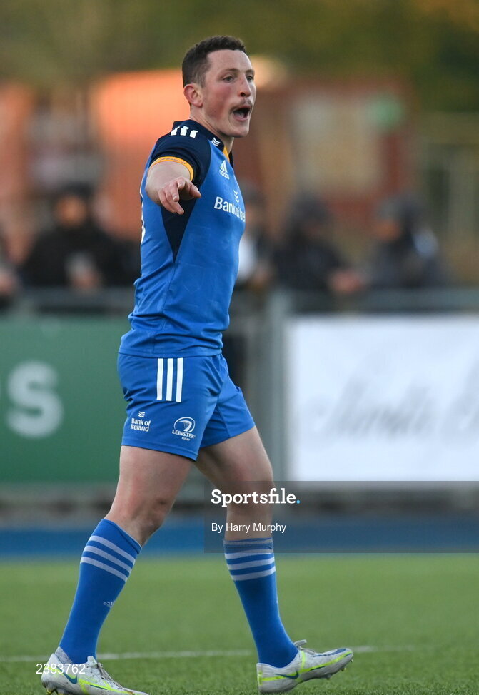 18 November 2022; Colm Hogan of Leinster during the Bank of Ireland friendly match between Leinster and Chile at Energia Park in Dublin. Photo by Harry Murphy/Sportsfile