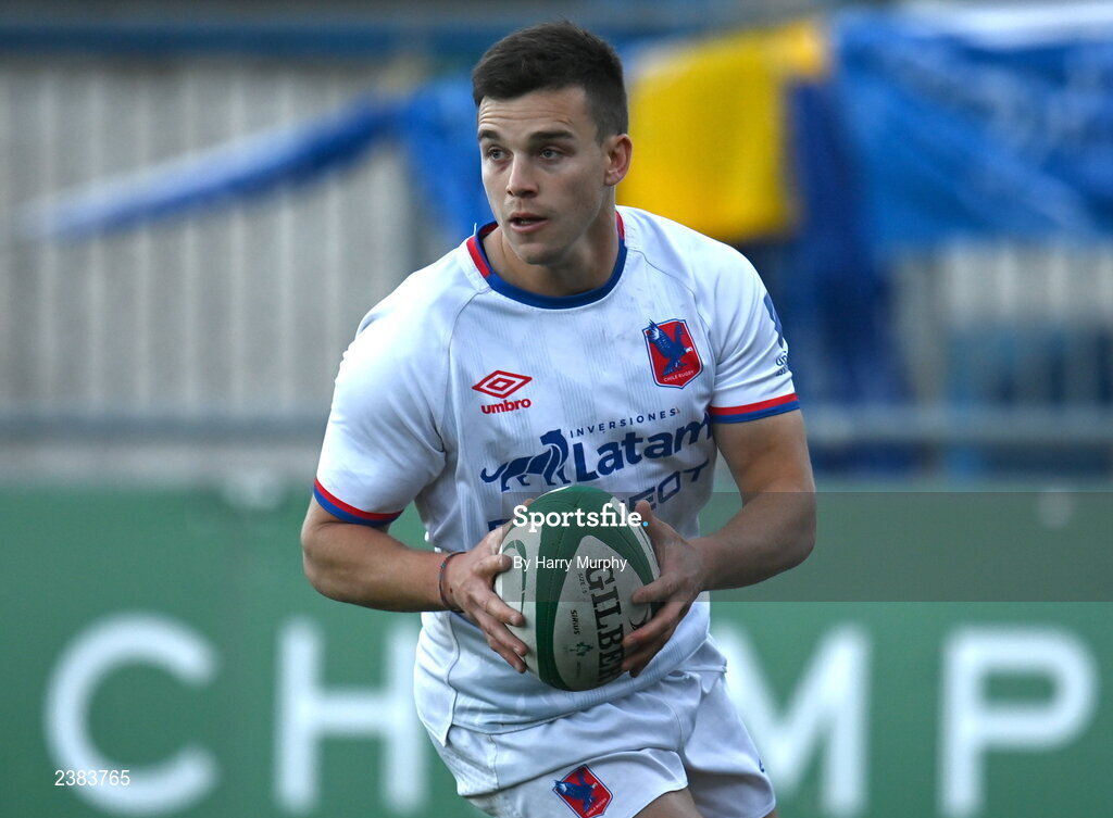 18 November 2022; Benjamín Videla of Chile during the Bank of Ireland friendly match between Leinster and Chile at Energia Park in Dublin. Photo by Harry Murphy/Sportsfile