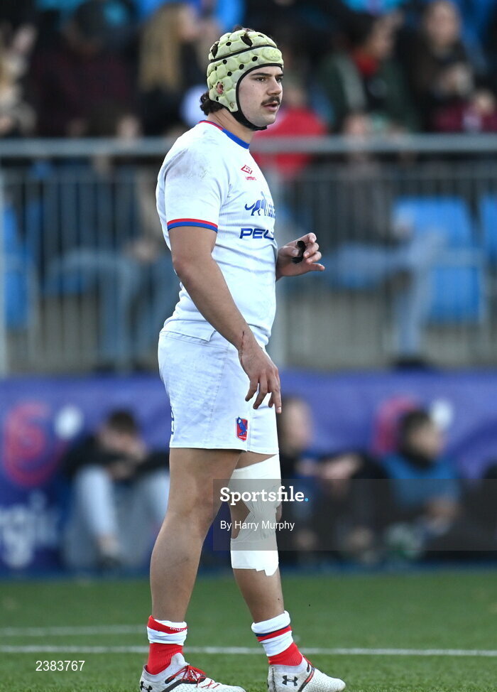 18 November 2022; Matías Garafulic of Chile during the Bank of Ireland friendly match between Leinster and Chile at Energia Park in Dublin. Photo by Harry Murphy/Sportsfile