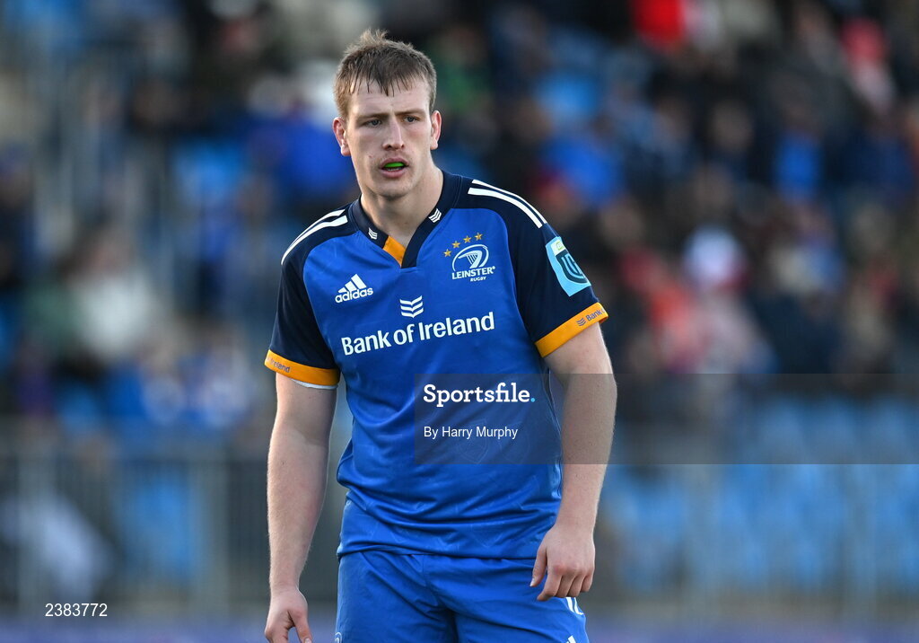 18 November 2022; Cormac Daly of Leinster during the Bank of Ireland friendly match between Leinster and Chile at Energia Park in Dublin. Photo by Harry Murphy/Sportsfile