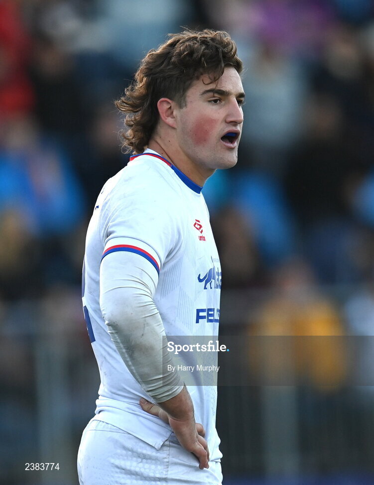 18 November 2022; Clemente Armstrong of Chile during the Bank of Ireland friendly match between Leinster and Chile at Energia Park in Dublin. Photo by Harry Murphy/Sportsfile