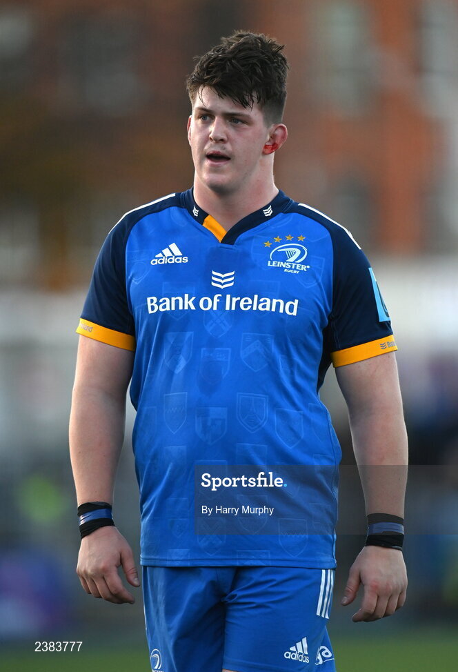 18 November 2022; Thomas Connolly of Leinster during the Bank of Ireland friendly match between Leinster and Chile at Energia Park in Dublin. Photo by Harry Murphy/Sportsfile