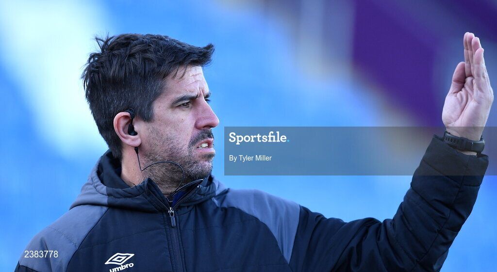 18 November 2022; Chile coach Emiliano Caffera before the Bank of Ireland friendly match between Leinster and Chile at Energia Park in Dublin. Photo by Tyler Miller/Sportsfile
