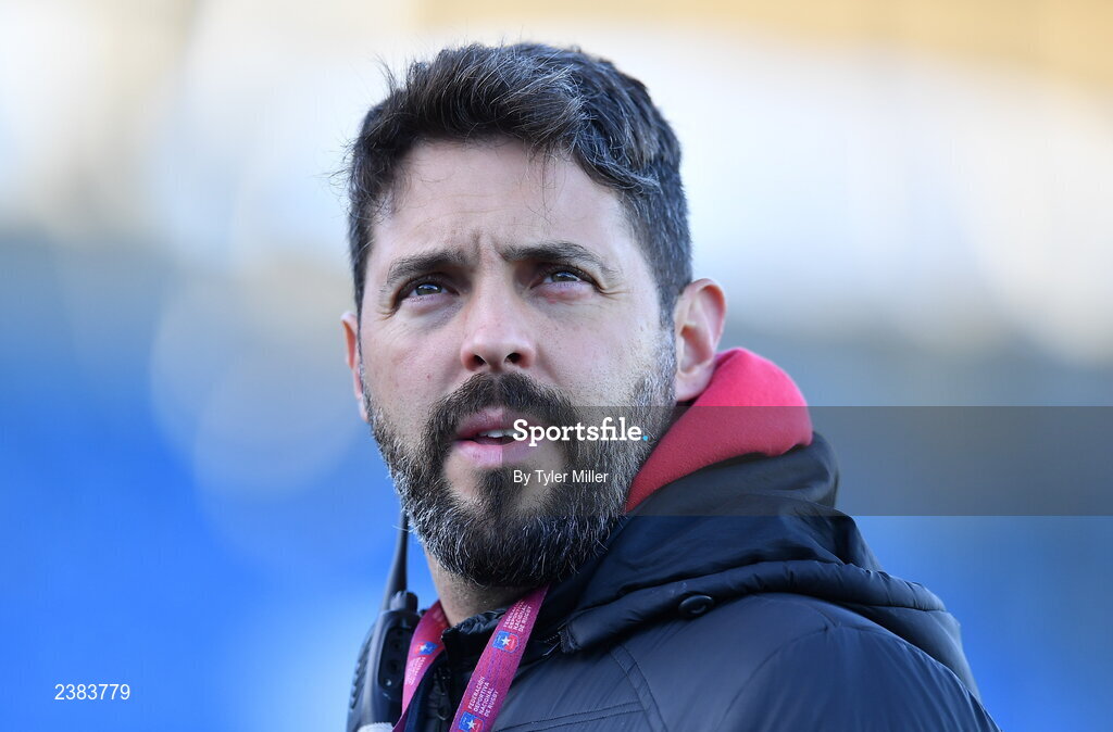 18 November 2022; Chile sports scientist Martin Domínguez before the Bank of Ireland friendly match between Leinster and Chile at Energia Park in Dublin. Photo by Tyler Miller/Sportsfile