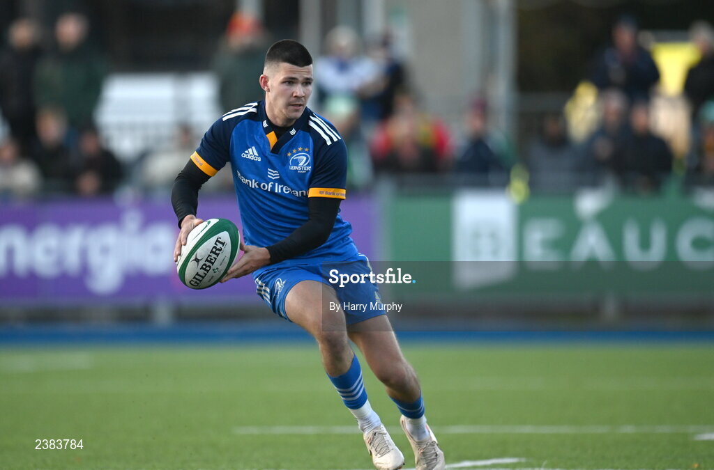 18 November 2022; Chris Cosgrave of Leinster during the Bank of Ireland friendly match between Leinster and Chile at Energia Park in Dublin. Photo by Harry Murphy/Sportsfile
