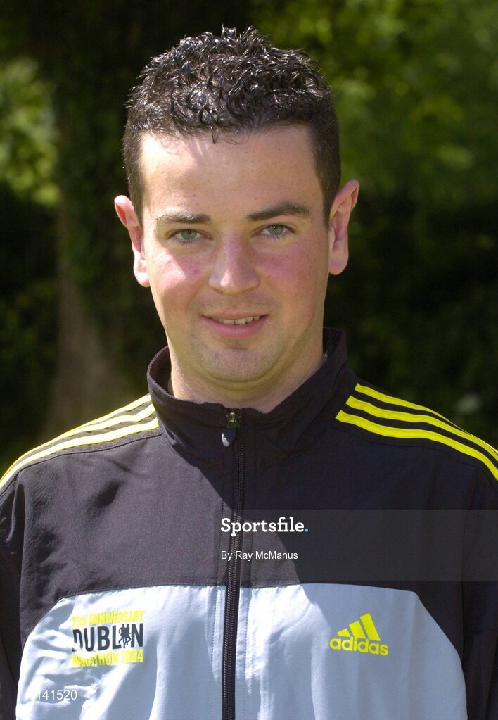 29 May 2004; Adidas Irish Runner Challenge Athlete Neil Cusack. Phoenix Park, Dublin. Picture credit; Ray McManus / SPORTSFILE