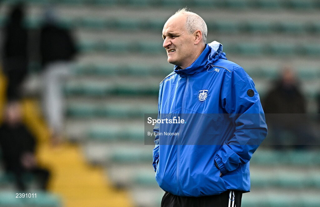 27 November 2022; Kerins O'Rahillys manager William Harmon during the AIB Munster GAA Football Senior Club Championship Semi-Final match between Kerins O’Rahillys and Éire Óg Ennis at Austin Stack Park in Tralee, Kerry. Photo by Eóin Noonan/Sportsfile