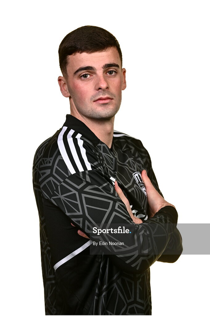 31 January 2023; Jimmy Corcoran poses for a portrait during a Cork City squad portrait session at Bishopstown Stadium in Cork. Photo by Eóin Noonan/Sportsfile