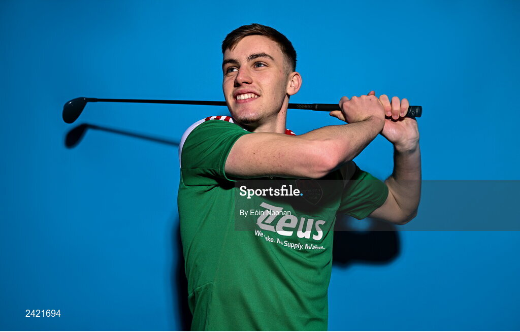 31 January 2023; Matt Healy poses for a portrait during a Cork City squad portrait session at Bishopstown Stadium in Cork. Photo by Eóin Noonan/Sportsfile