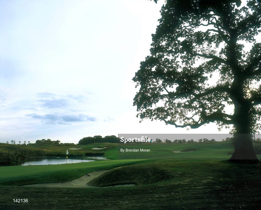 2003; The 4th Green on the New South Course at the K Club, Straffan, Co. Kildare, Ireland. Picture credit; Brendan Moran / SPORTSFILE