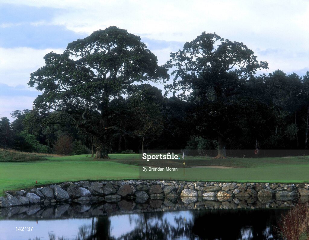 2003; The 4th Green on the New South Course at the K Club, Straffan, Co. Kildare, Ireland. Picture credit; Brendan Moran / SPORTSFILE