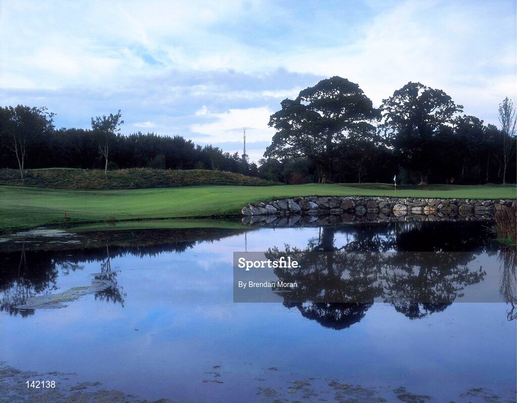 2003; The 4th Green on the New South Course at the K Club, Straffan, Co. Kildare, Ireland. Picture credit; Brendan Moran / SPORTSFILE