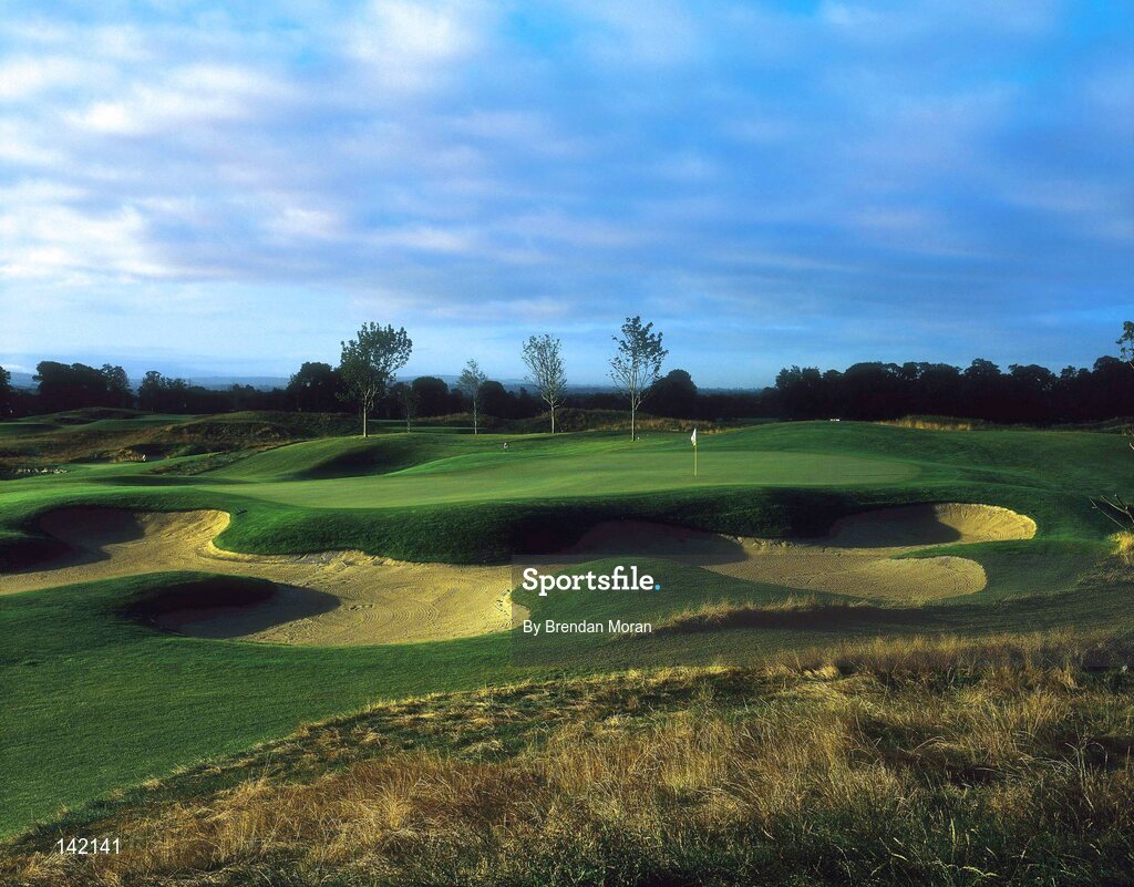 2003; The 5th Green on the New South Course at the K Club, Straffan, Co. Kildare, Ireland. Picture credit; Brendan Moran / SPORTSFILE