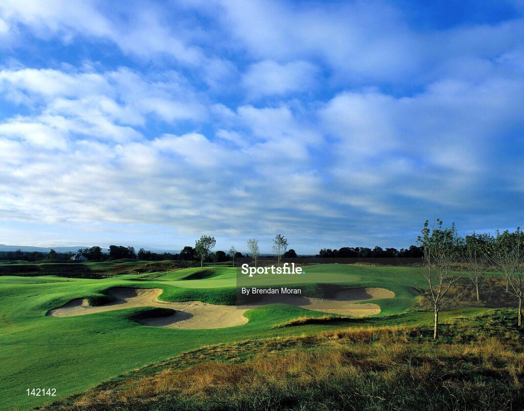 2003; The 5th Green on the New South Course at the K Club, Straffan, Co. Kildare, Ireland. Picture credit; Brendan Moran / SPORTSFILE
