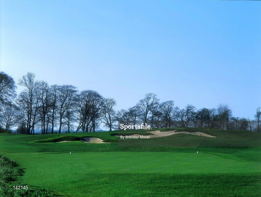 2003; A view from the 6th tee box towards the 6th fairway on the New South Course at the K Club, Straffan, Co. Kildare, Ireland. Picture credit; Brendan Moran / SPORTSFILE