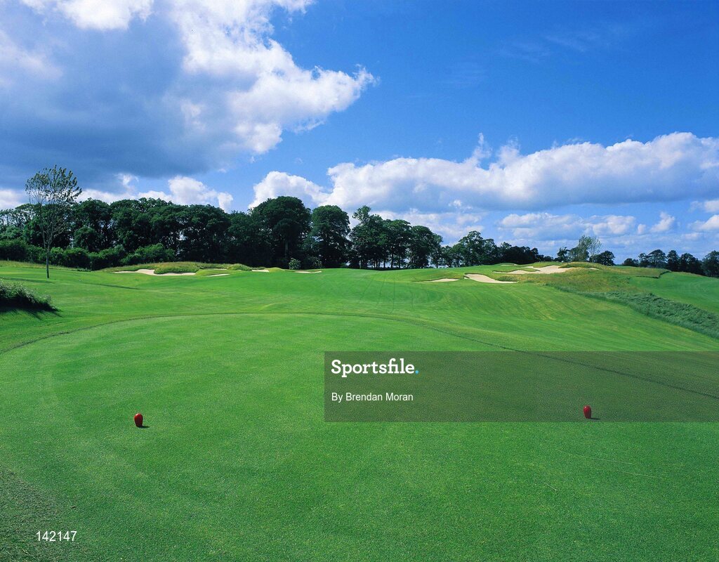 2003; A view from the 6th tee box on the New South Course at the K Club, Straffan, Co. Kildare, Ireland. Picture credit; Brendan Moran / SPORTSFILE