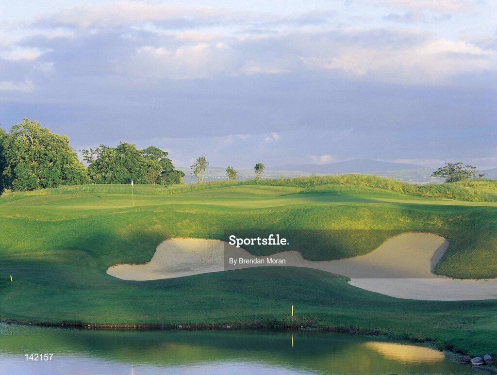 2003; The 8th Green on the New South Course at the K Club, Straffan, Co. Kildare, Ireland. Picture credit; Brendan Moran / SPORTSFILE