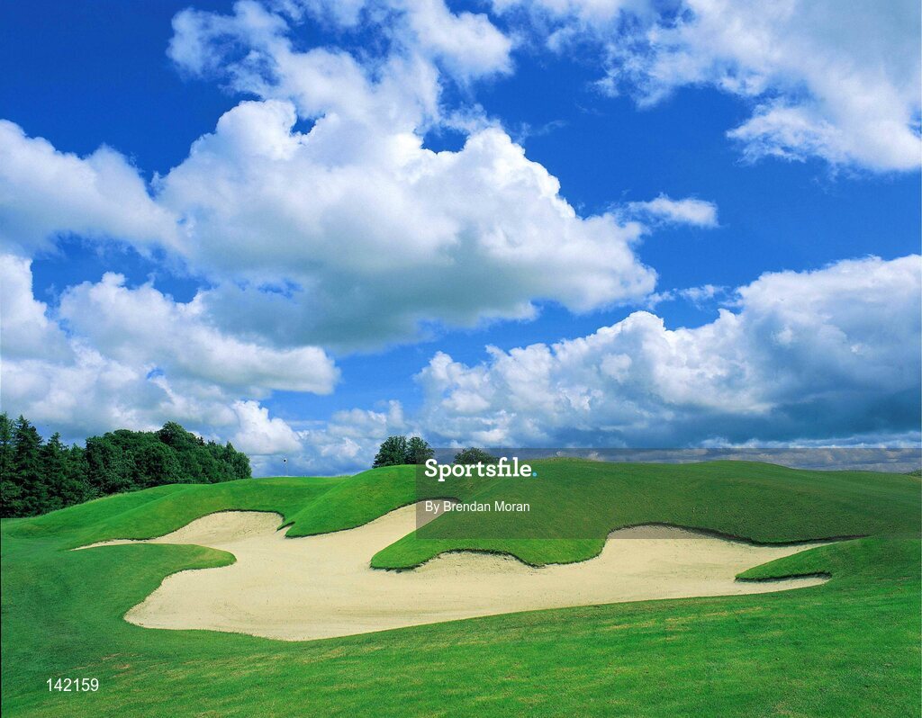 2003; The 8th Green on the New South Course at the K Club, Straffan, Co. Kildare, Ireland. Picture credit; Brendan Moran / SPORTSFILE