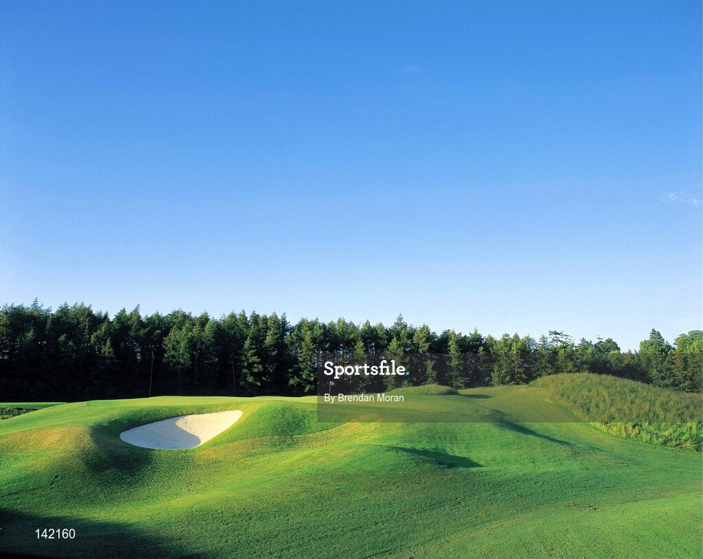 2003; The 8th Green on the New South Course at the K Club, Straffan, Co. Kildare, Ireland. Picture credit; Brendan Moran / SPORTSFILE