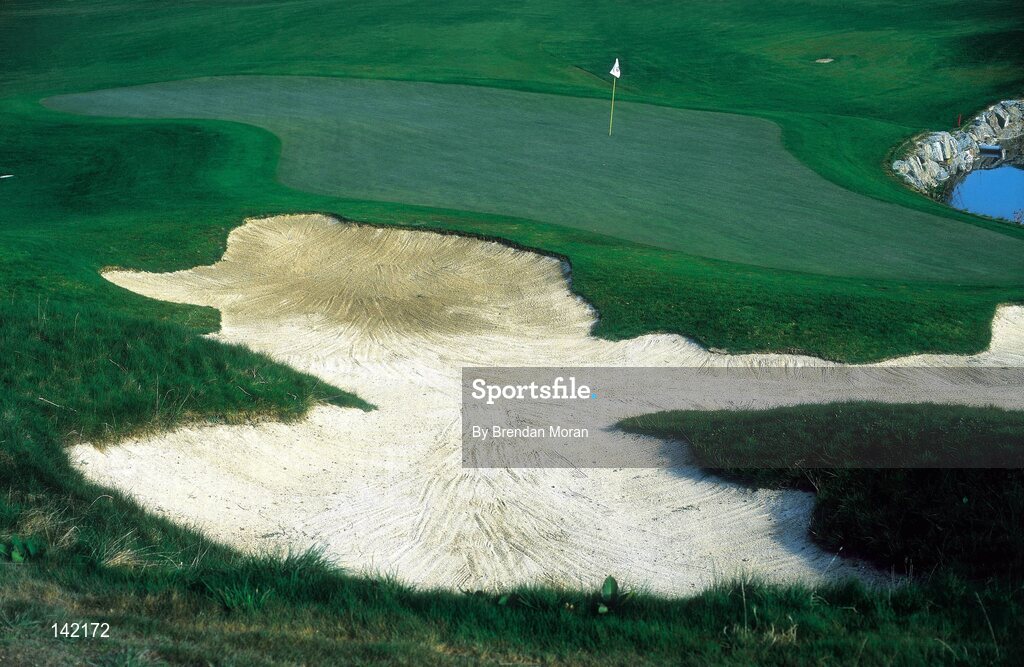 2003; The 10th Green on the New South Course at the K Club, Straffan, Co. Kildare, Ireland. Picture credit; Brendan Moran / SPORTSFILE