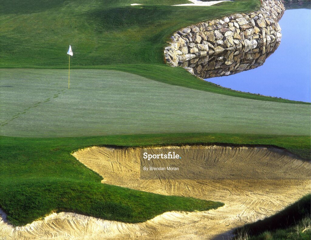 2003; The 10th Green on the New South Course at the K Club, Straffan, Co. Kildare, Ireland. Picture credit; Brendan Moran / SPORTSFILE
