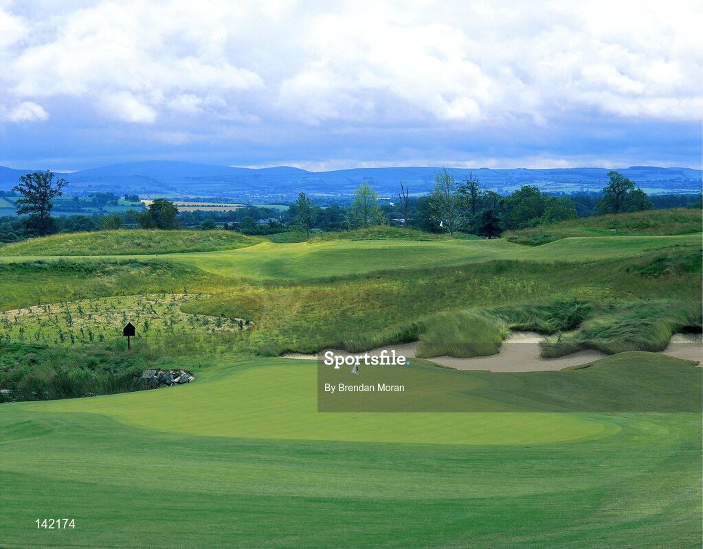 2003; The 10th Green on the New South Course at the K Club, Straffan, Co. Kildare, Ireland. Picture credit; Brendan Moran / SPORTSFILE