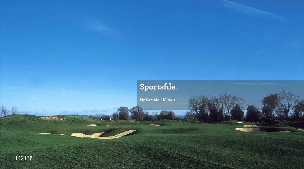 2003; The 12th Green on the New South Course at the K Club, Straffan, Co. Kildare, Ireland. Picture credit; Brendan Moran / SPORTSFILE