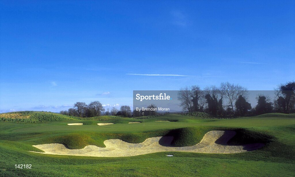 2003; The 12th Green on the New South Course at the K Club, Straffan, Co. Kildare, Ireland. Picture credit; Brendan Moran / SPORTSFILE