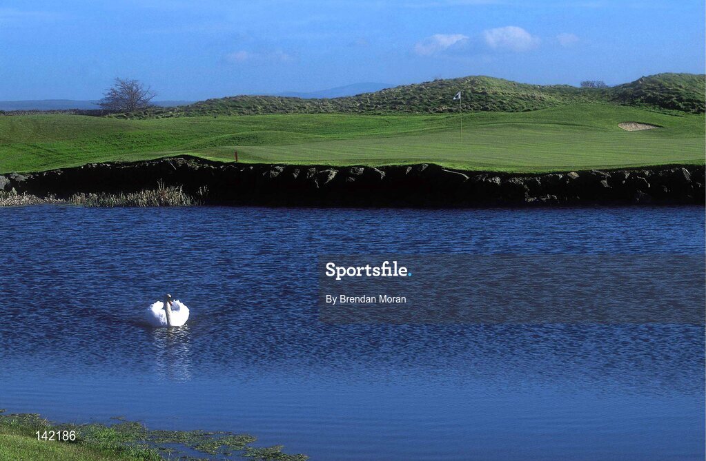 2003; The 13th Green on the New South Course at the K Club, Straffan, Co. Kildare, Ireland. Picture credit; Brendan Moran / SPORTSFILE