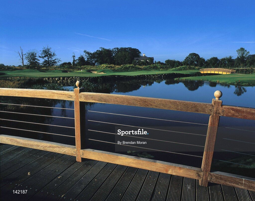 2003; The 13th Green on the New South Course at the K Club, Straffan, Co. Kildare, Ireland. Picture credit; Brendan Moran / SPORTSFILE