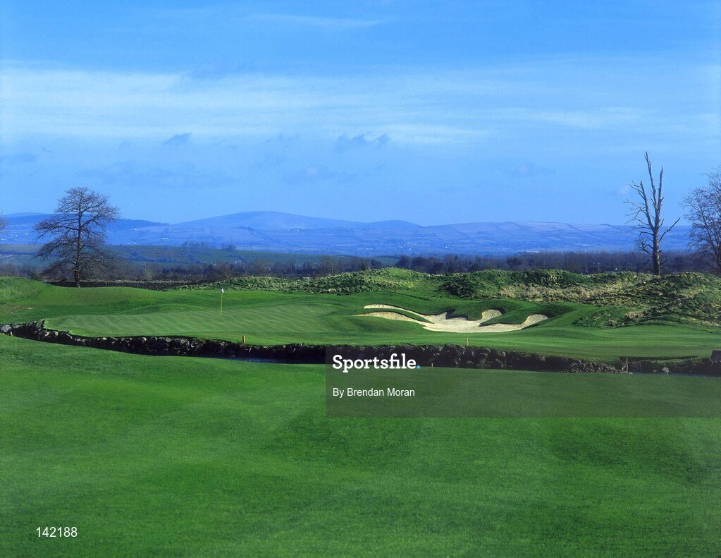 2003; The 13th Green on the New South Course at the K Club, Straffan, Co. Kildare, Ireland. Picture credit; Brendan Moran / SPORTSFILE