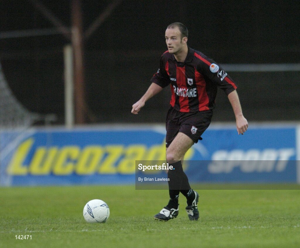 8 June 2004; Brian McGovern, Longford Town. eircom League, Premier Division, St. Patrick's Athletic v Longford, Richmond Park, Dublin. Picture credit; Brian Lawless / SPORTSFILE