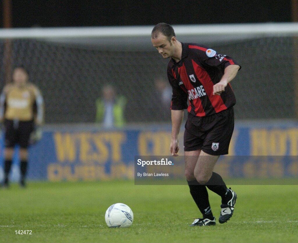 8 June 2004; Brian McGovern, Longford Town. eircom League, Premier Division, St. Patrick's Athletic v Longford, Richmond Park, Dublin. Picture credit; Brian Lawless / SPORTSFILE