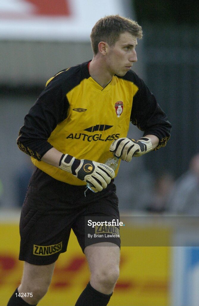 8 June 2004; Chris Adamson, St. Patrick's Athletic goalkeeper. eircom League, Premier Division, St. Patrick's Athletic v Longford, Richmond Park, Dublin. Picture credit; Brian Lawless / SPORTSFILE