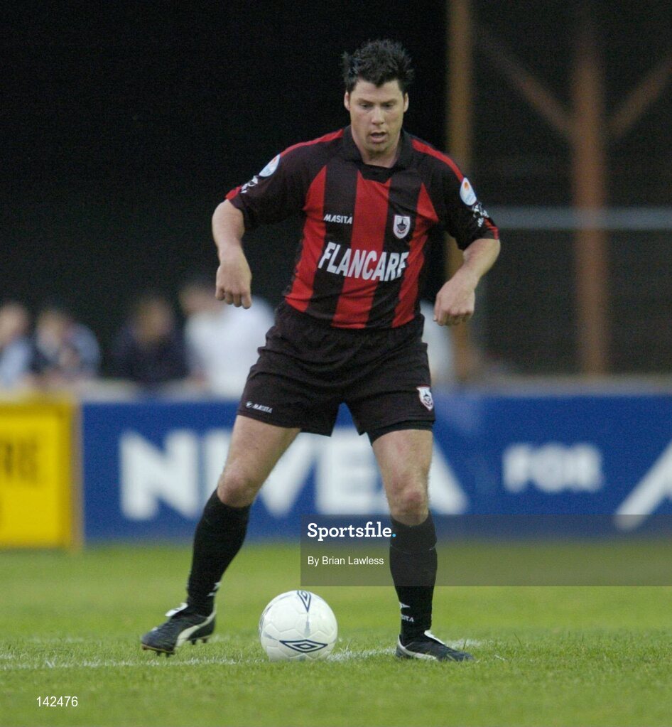 8 June 2004; Dean Fitzgerald, Longford Town. eircom League, Premier Division, St. Patrick's Athletic v Longford, Richmond Park, Dublin. Picture credit; Brian Lawless / SPORTSFILE