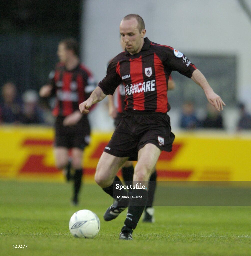 8 June 2004; Alan Kirby, Longford Town. eircom League, Premier Division, St. Patrick's Athletic v Longford, Richmond Park, Dublin. Picture credit; Brian Lawless / SPORTSFILE