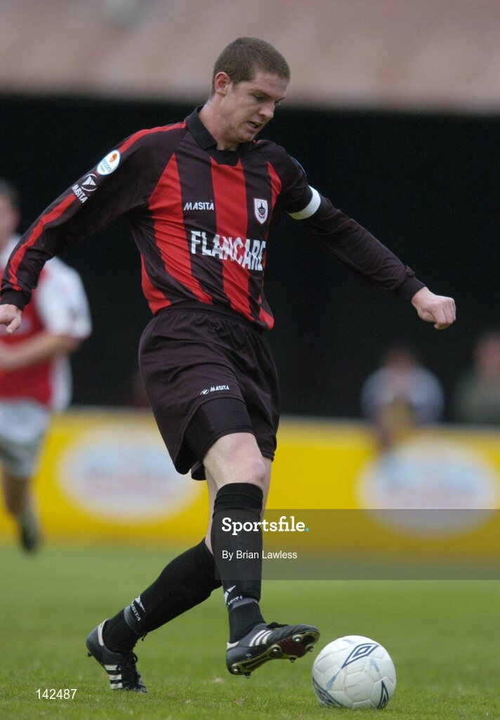 8 June 2004; Darragh Maguire, St. Patrick's Athletic. eircom League, Premier Division, St. Patrick's Athletic v Longford, Richmond Park, Dublin. Picture credit; Brian Lawless / SPORTSFILE