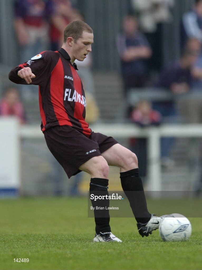 8 June 2004; Sean Prunty, Longford Town. eircom League, Premier Division, St. Patrick's Athletic v Longford, Richmond Park, Dublin. Picture credit; Brian Lawless / SPORTSFILE