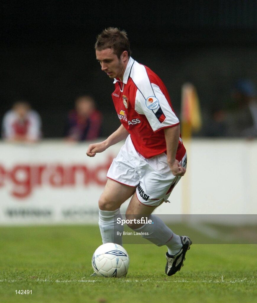 8 June 2004; Aidan O'Keeffe, St. Patrick's Athletic. eircom League, Premier Division, St. Patrick's Athletic v Longford, Richmond Park, Dublin. Picture credit; Brian Lawless / SPORTSFILE